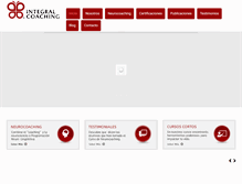 Tablet Screenshot of integralcoachingpr.com